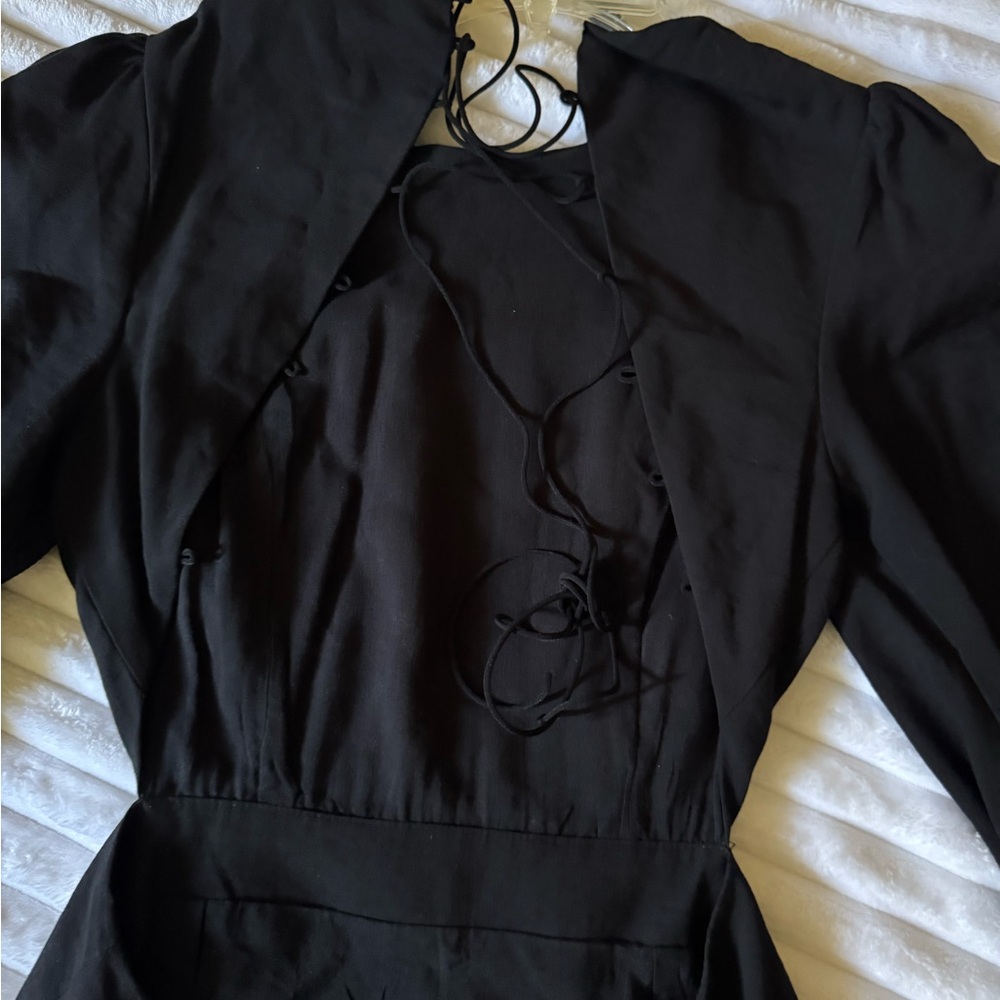 Elegant Black Women's Dress